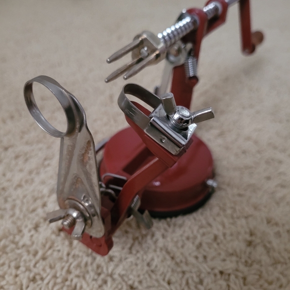 Sur La Table 3 In 1 Apple Tool Peel Core Slice Kitchen Gadgets - Picture 6 of 13